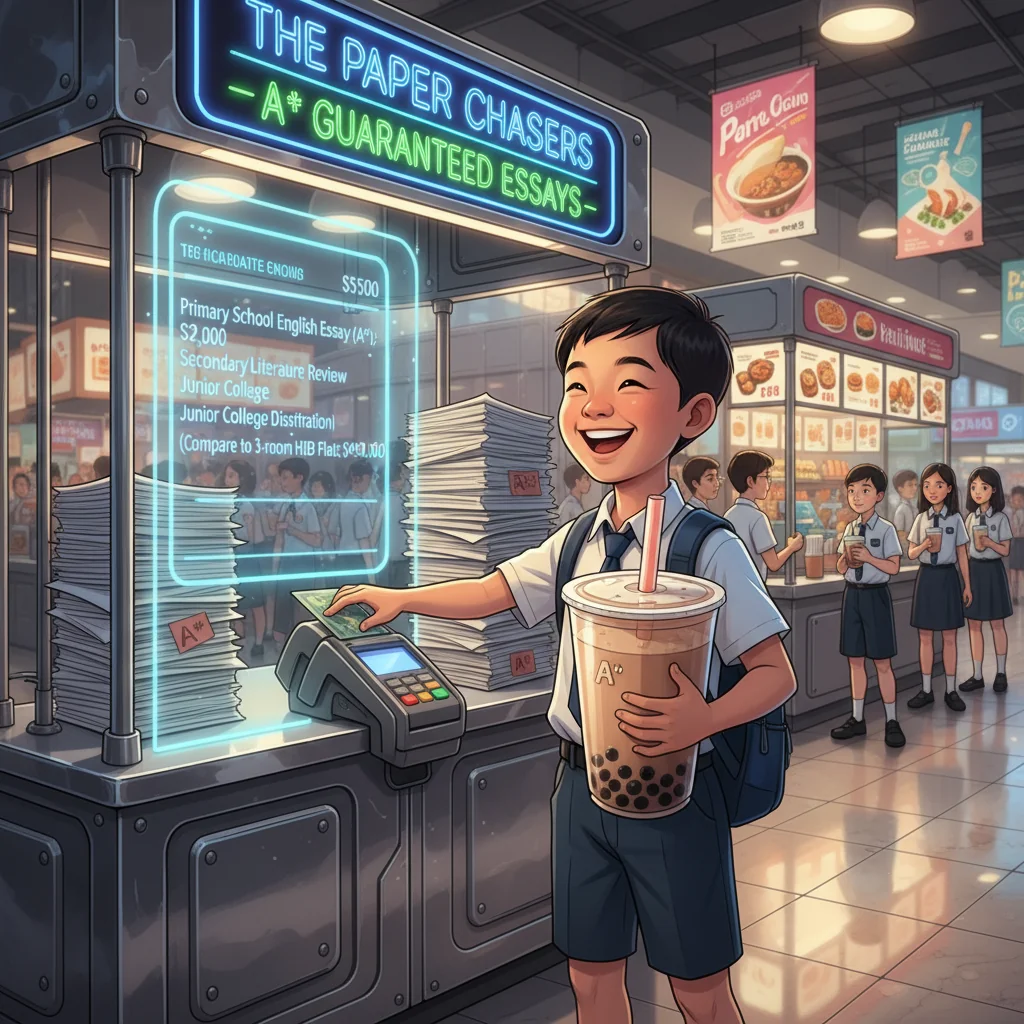 Singapore Education Officially Outsourcing Student Brains to Ghostwriters