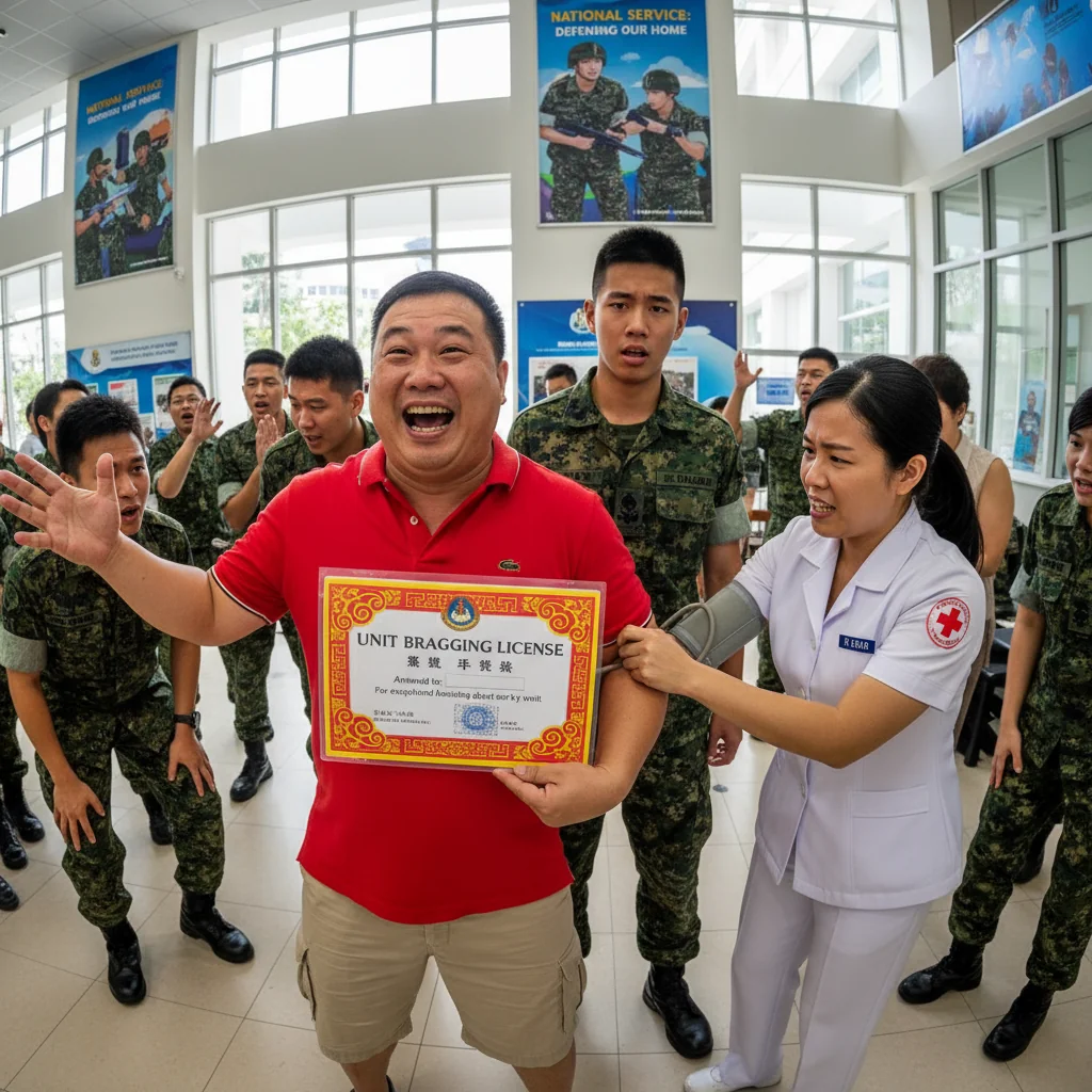 Singapore National Service Parents Now Requiring Unit Bragging Permits