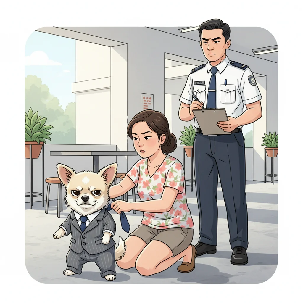 Singapore Mandates Pets Must Wear Three-Piece Suits To Curb Unruly Barking