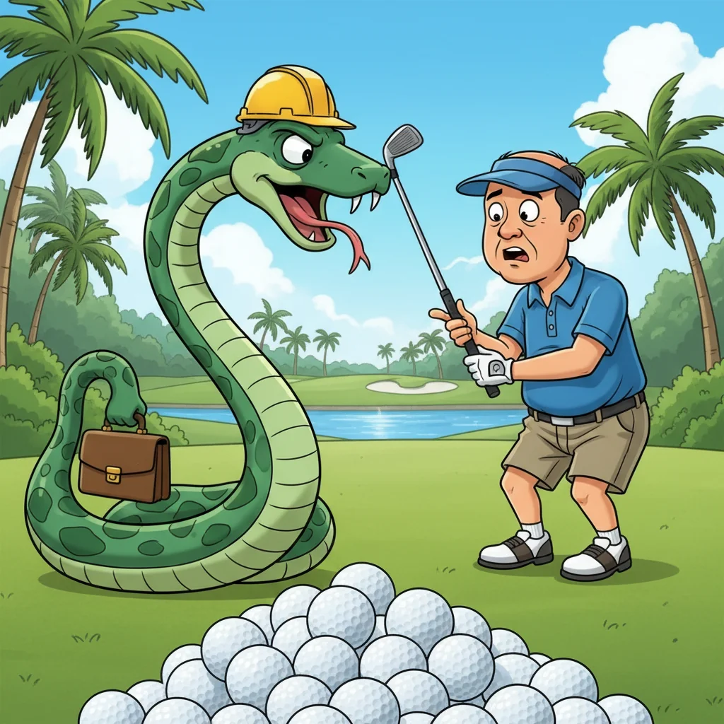 Singapore Golf Snakes Demand Equity Stake in Lost Ball Economy