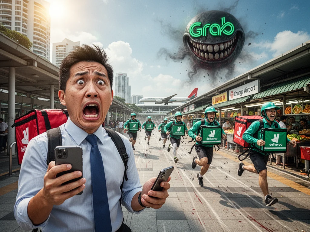 Deliveroo Quits Singapore After Realising Sinkies Prefer Grab’s Toxic Monopoly Vibes