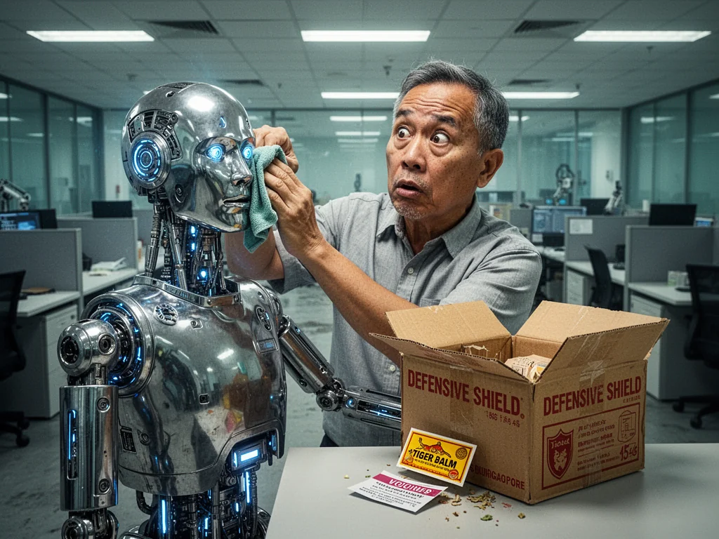 Singapore Unveils Defensive Shield To Protect Sinkies From Total Human Irrelevance
