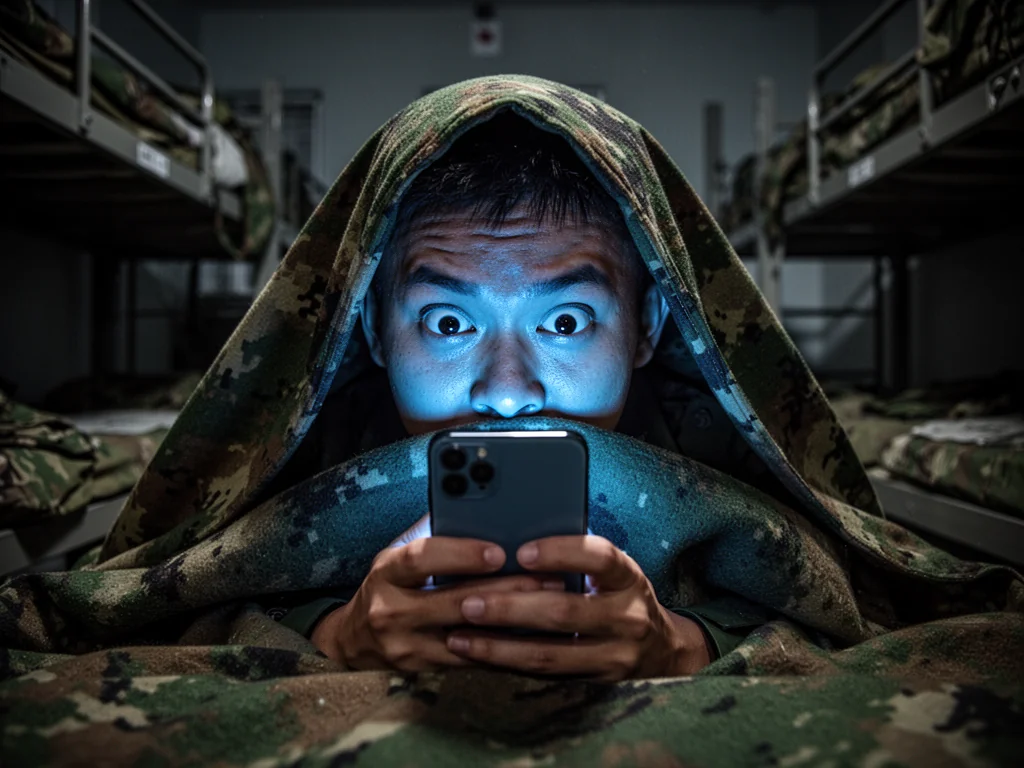 Singapore National Service Recruit Deploys Tactical Thirst To Avoid Post-ORD Loneliness