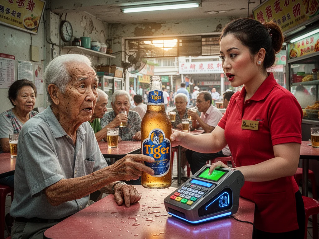 Singapore Man Declared Bankrupt After Ordering Second Large Bottle Of Tiger