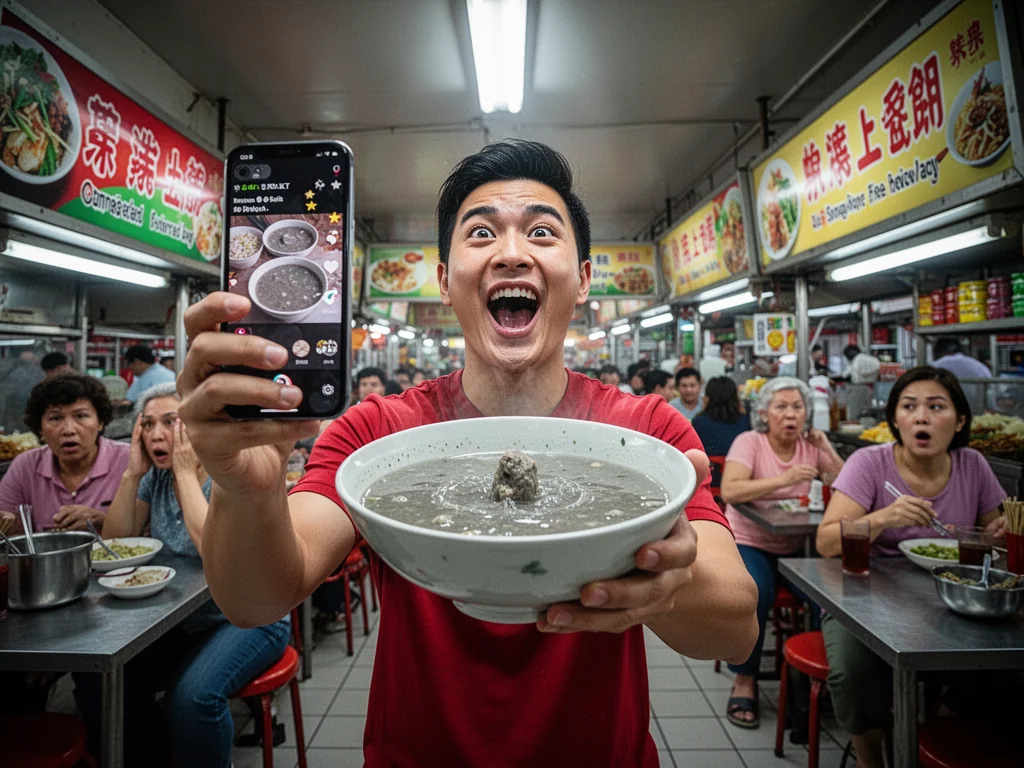 Brave Sinkie TikToker Gives 5-Stars To Any Meal That Doesn’t Cause Death