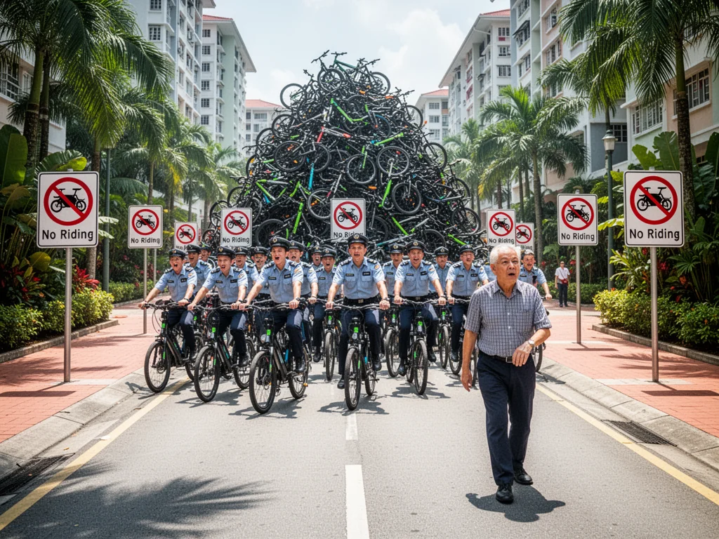 Singapore LTA Seizes 178 Devices To Remind Sinkies Who’s Boss