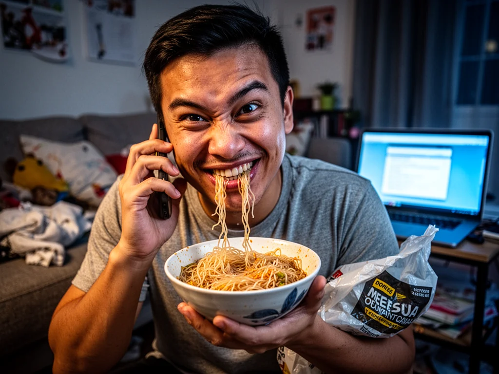 Sinkie Discovers Genius Life Hack To Get Free Mee Sua