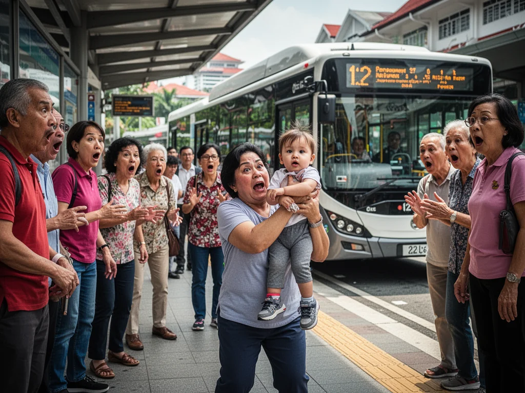 Sinkies Watch Struggling Mother Like National Geographic Wildlife Documentary