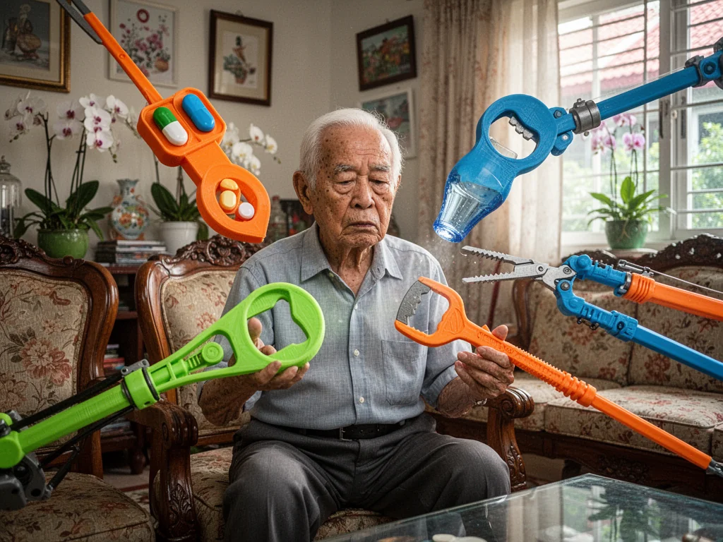 Sinkies 3D-Print Tools To Avoid Touching Their Own Grandparents