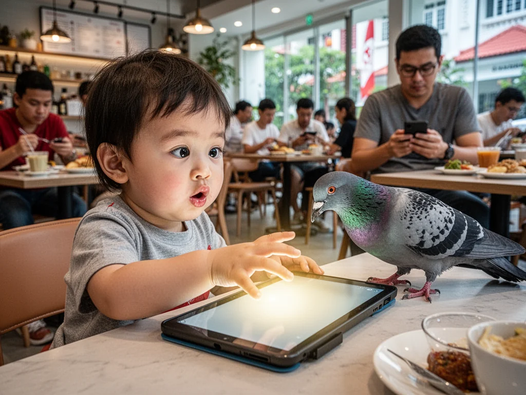 Singaporean Parents Relieved Screen Time Not Actually Child Abuse