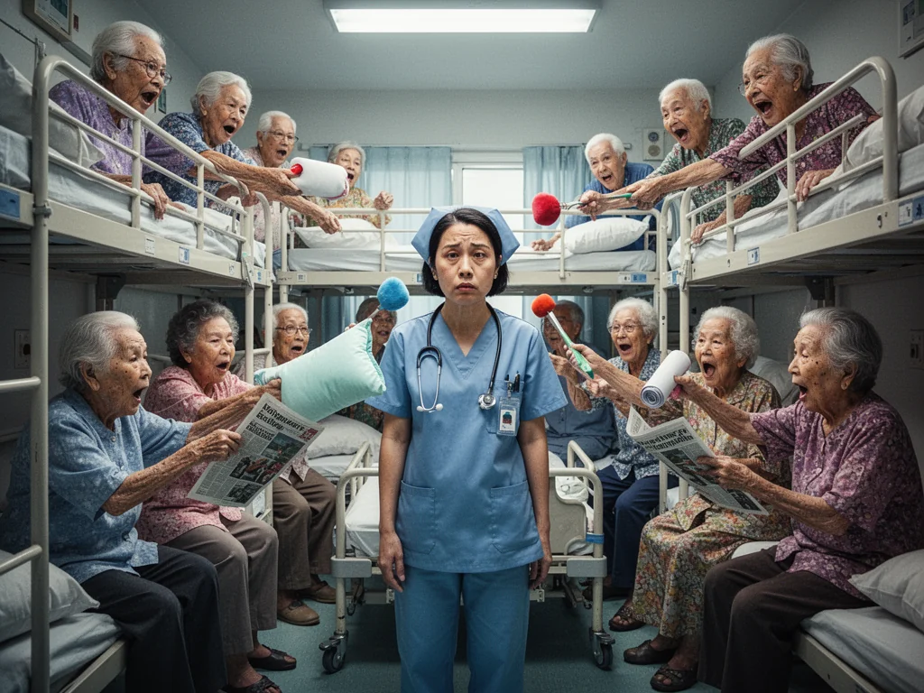 Singapore Solves Nursing Shortage By Forcing Adults Into Bunkbeds