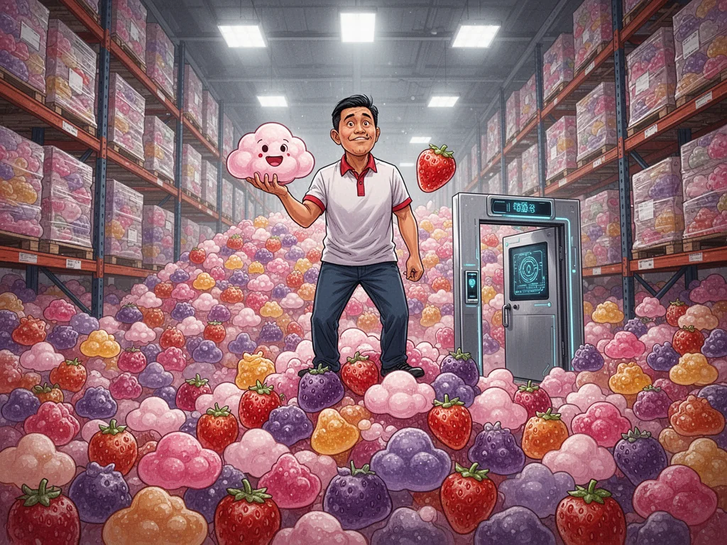 Singaporean Jailed For Hoarding $6.5 Million In Illegal Strawberry Clouds