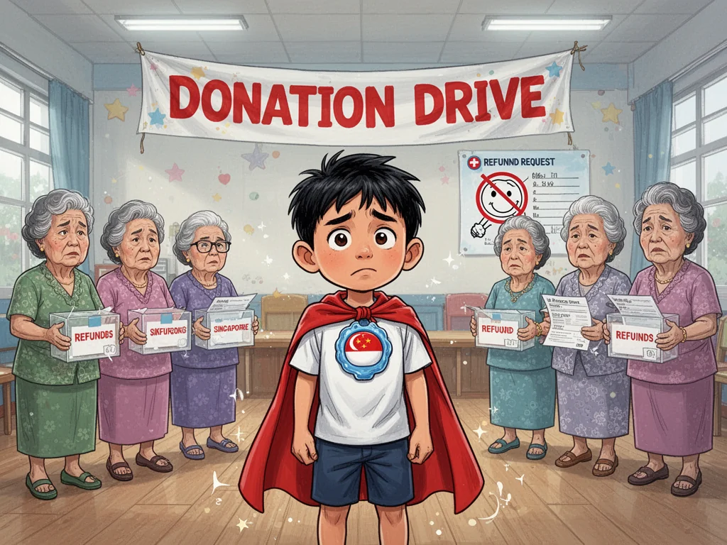Sinkies Disappointed That Child’s Heroic Stem Cells Actually Accomplished Nothing
