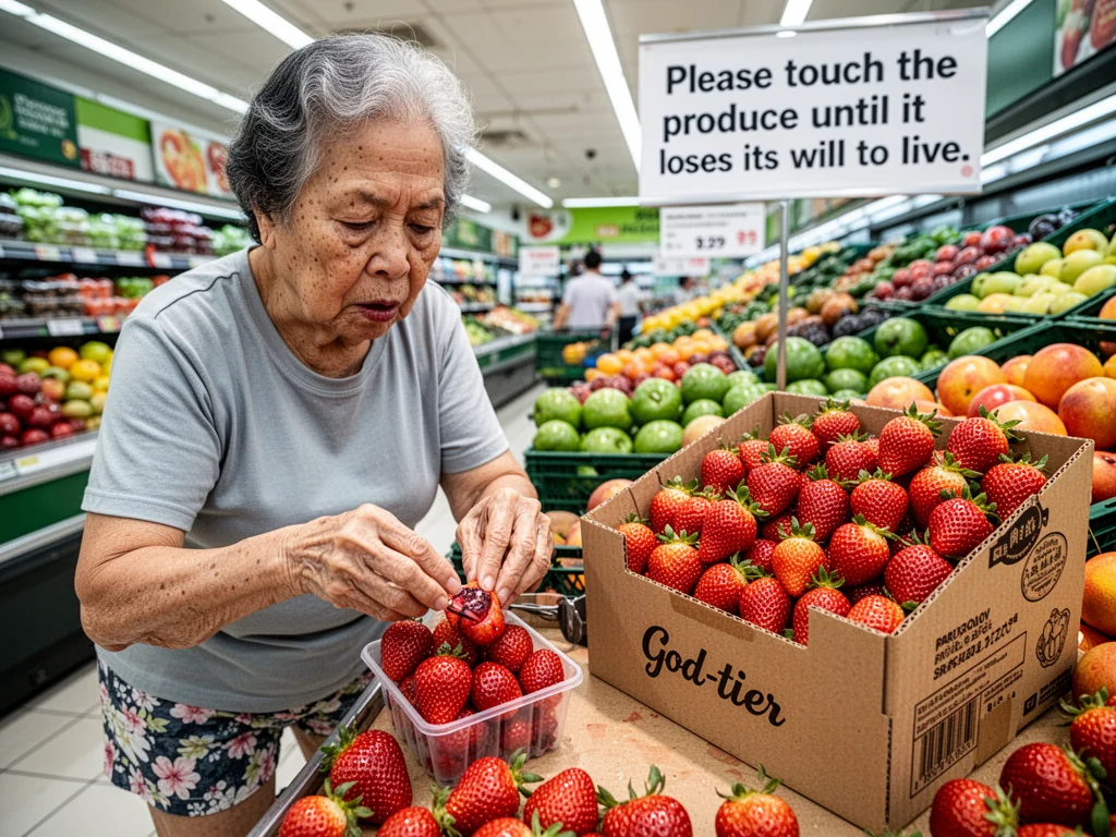 Sinkie Auntie Curates Elite Master-Box Of Hand-Massaged Strawberries