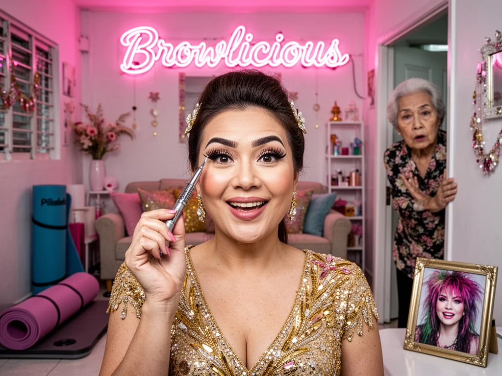 Singapore Woman Trades Teenage Regret For Absolute Eyebrow Supremacy