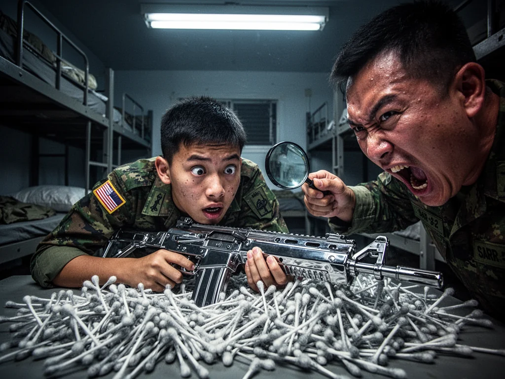 Singapore Army Confirms Midnight Weapon Cleaning More Effective Than Sleep