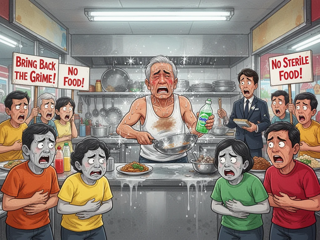 Singapore Hawker Loses Michelin Star After Accidentally Cleaning Kitchen
