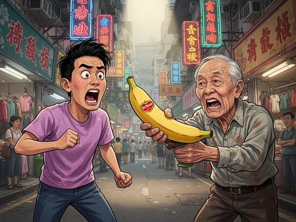 Geriatric Hong Kong Director Holds Sinkie Pop Star At Bananapoint