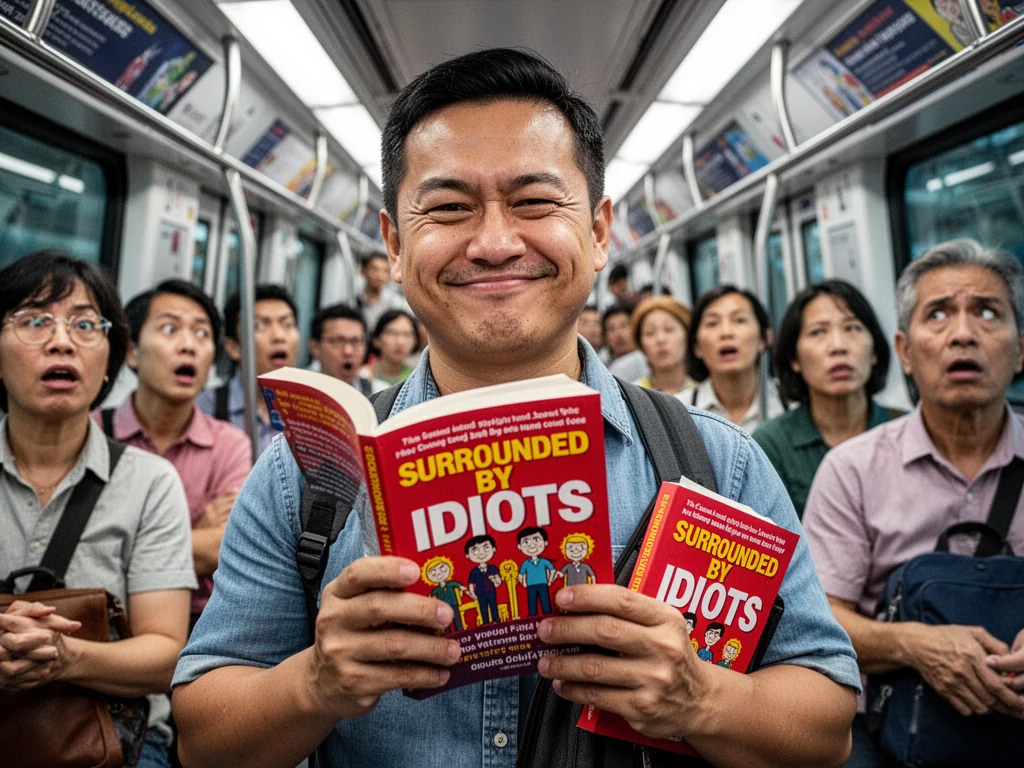 Sinkies Buy ‘Surrounded By Idiots’ To Confirm Everyone Else Sucks