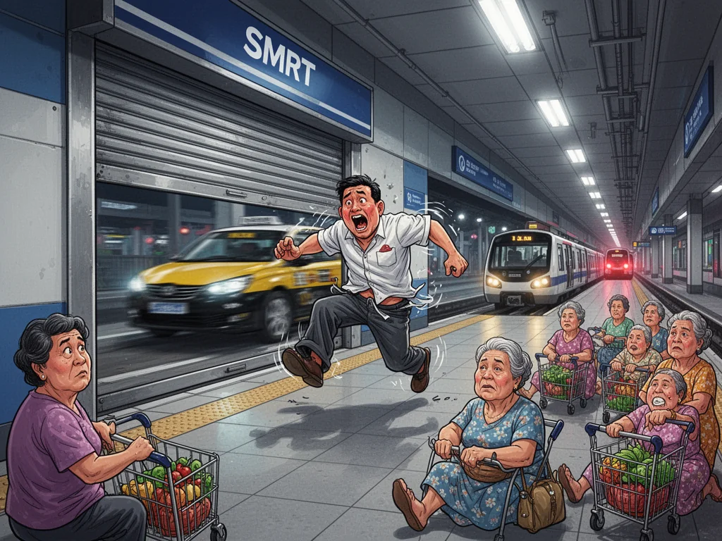 Singapore Man Accepts Death After Missing Last SMRT Train
