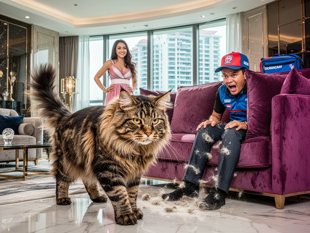Singapore Pop-Star Hires 6kg Lion To Maul Delivery Riders