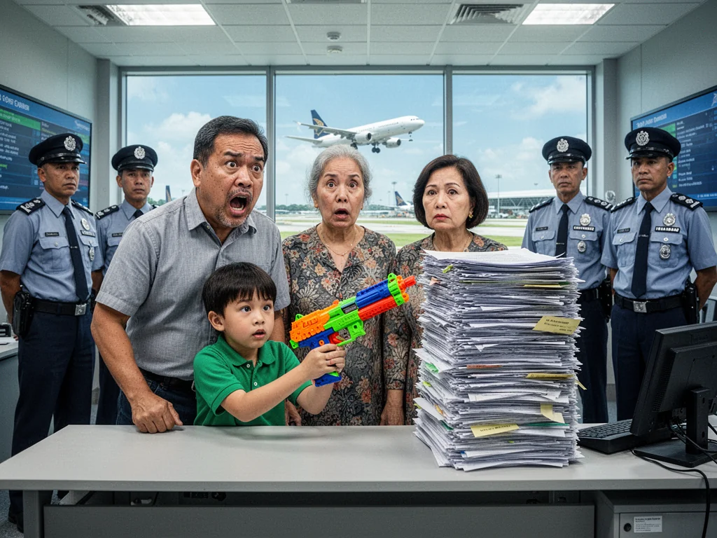 Singaporean Family Pays $3,000 To Thwart Plastic Gun Insurgency