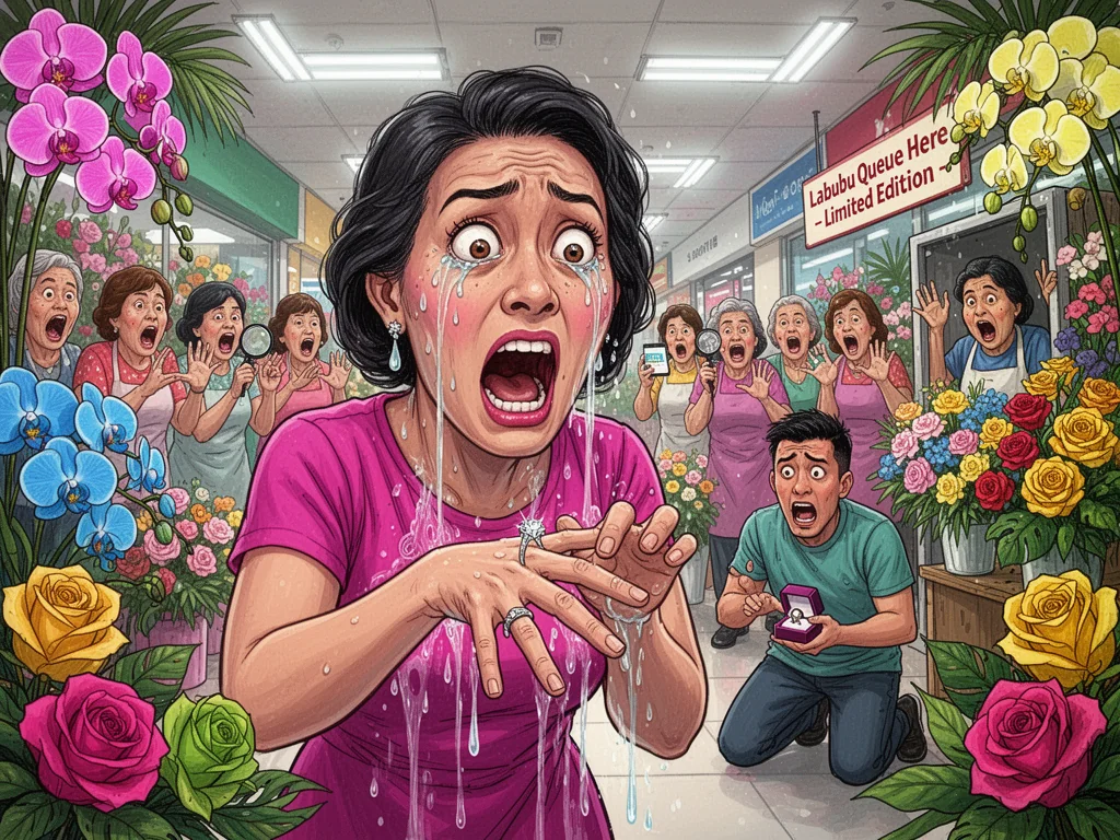 Singapore Woman Declares National Emergency Over Pathetic Engagement Diamond