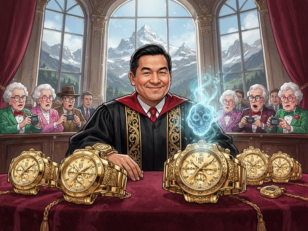 Sinkie Named World’s Top Judge of Overpriced Metal Circles