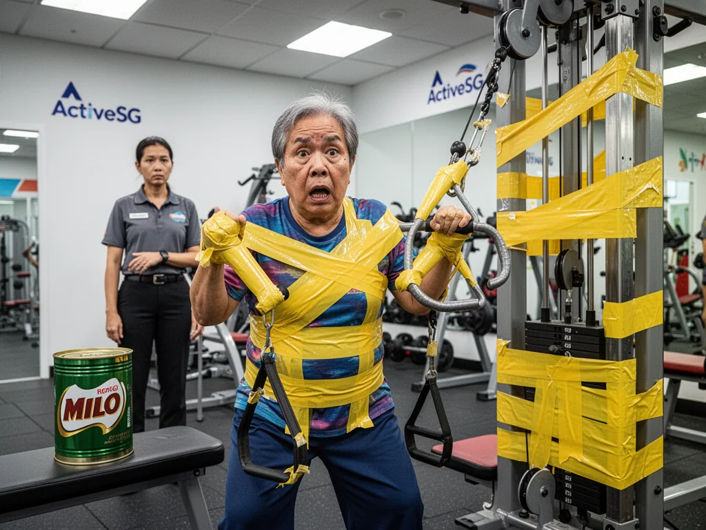 ActiveSG Duct Tapes Gym Equipment To Protect Fragile Singaporeans