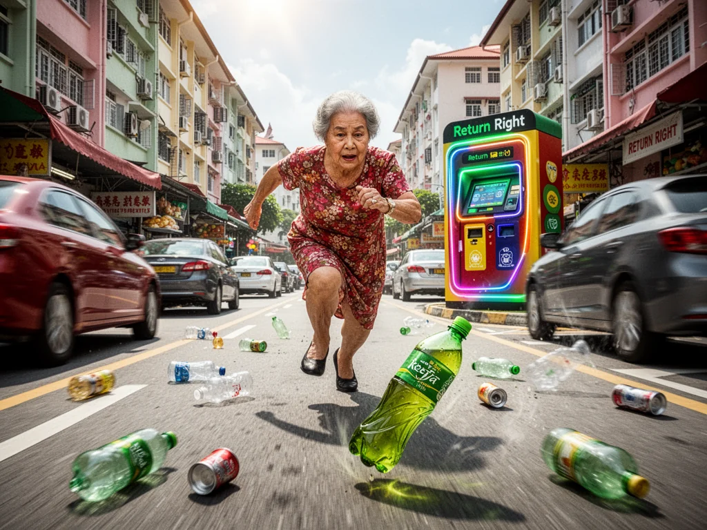 Sinkies To Retire Early On Massive 10-Cent Bottle Windfalls