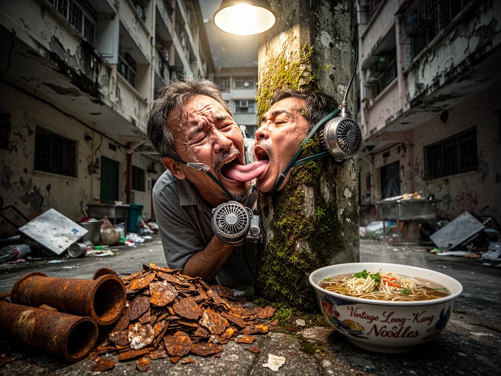 Singapore Foodies Hospitalised After Eating Asbestos For Authentic 1970s Taste