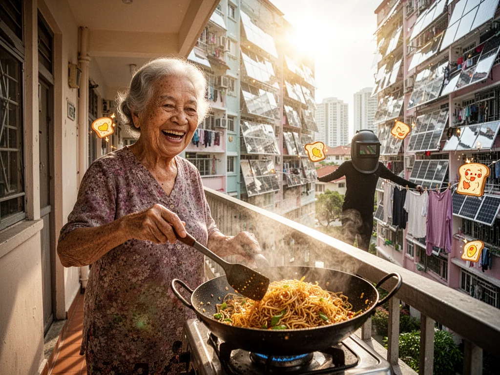 Singapore HDB Solar Panels Now Efficient Enough To Fry Pedestrians