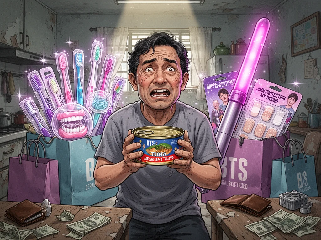 Singaporeans Sacrifice Financial Future For BTS Branded Canned Tuna