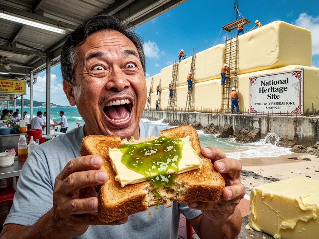 Singapore Declares War On Arteries With Four-Inch Butter Slabs