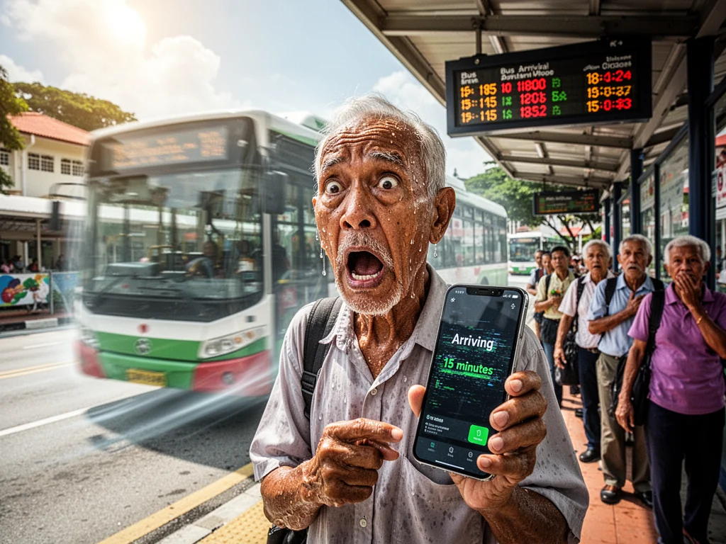 LTA Confirms Bus Arrival Apps Are Actually Psychological Torture Devices