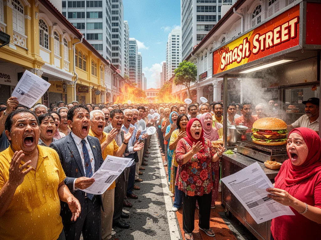 CBD Warriors To Risk Fucking Heatstroke For Free Smash Burger