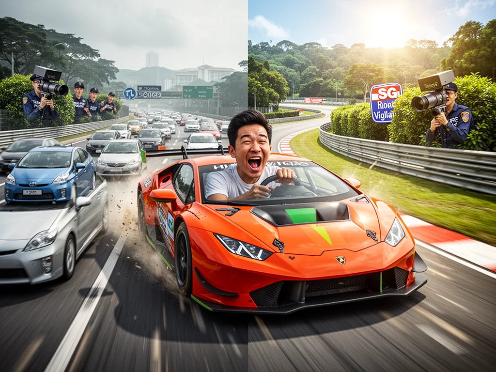 Singaporean Joins GT Masters To Finally Escape Shitty PIE Traffic