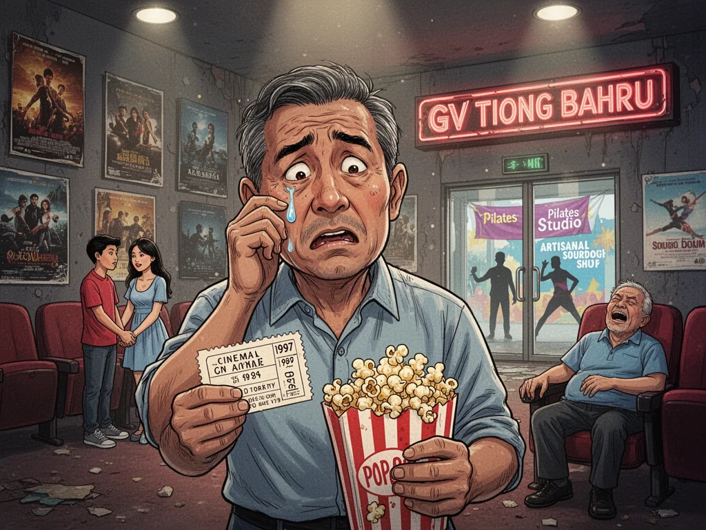 GV Tiong Bahru Closes; Sinkies Suddenly Pretend To Give A Fuck