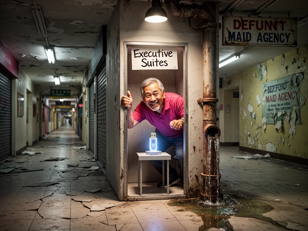 Delusional Sinkie Buys $4M Strata Unit To House Single Cockroach