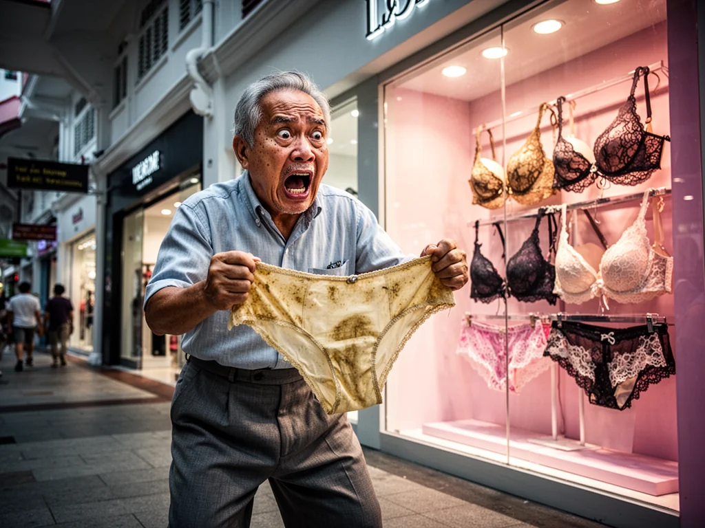 Local Men Terrified That Lace Underwear Might Destroy Traditional Values