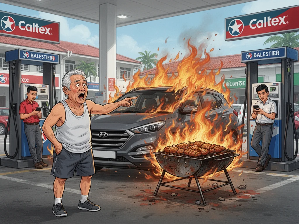 Hyundai SUV Spontaneously Combusts To Escape Being A Hyundai