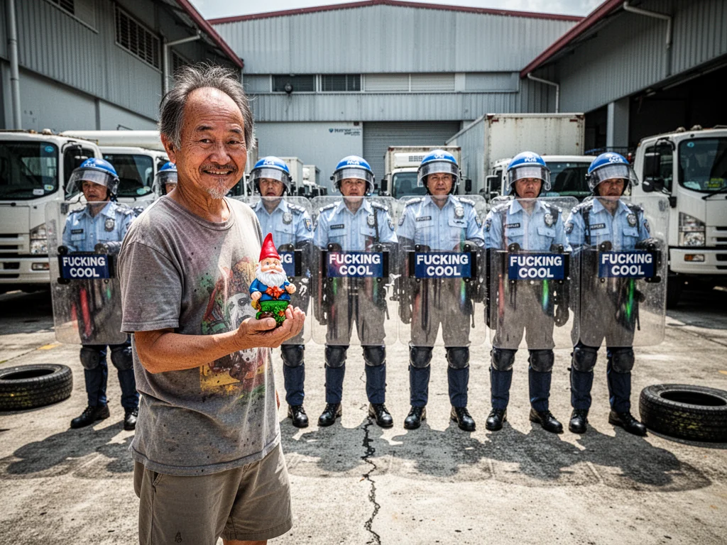 Riot Police Finally Get To Use Their Fucking Cool Shields