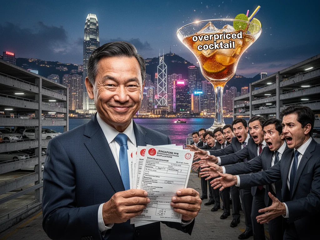 PM Wong Visits HK To Scout For More Desperate Bankers