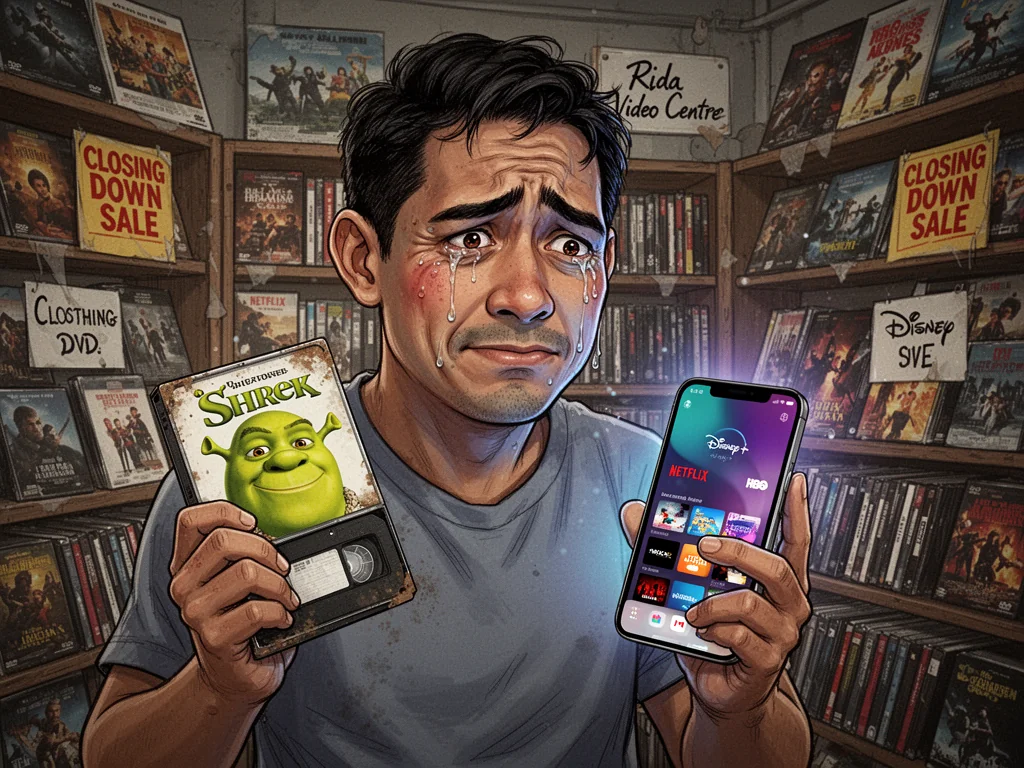 Local Man Heartbroken Over Video Store He Haven’t Visited Since 2004