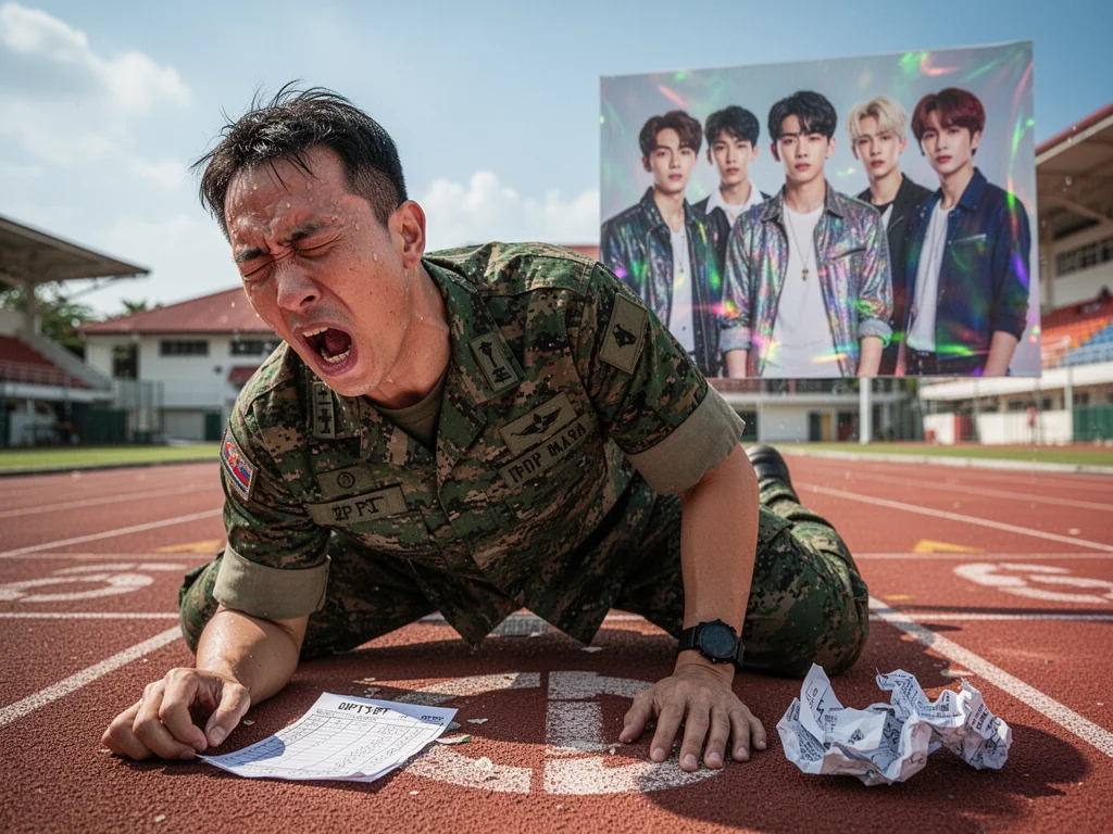 BTS Tops Billboard Post-Army While You Still Fail Your IPPT