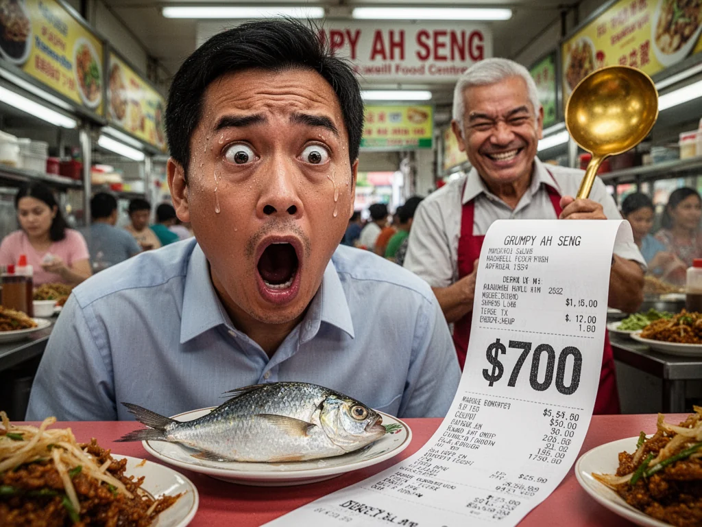 Man Files For Bankruptcy After Ordering 'Market Price' Hawker Fish