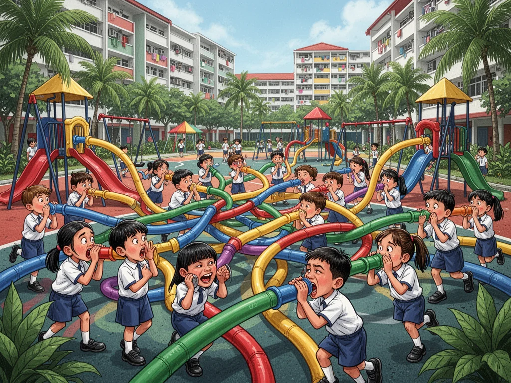 SP Students Design “Talk Tubes” To Streamline Primary School Gossip