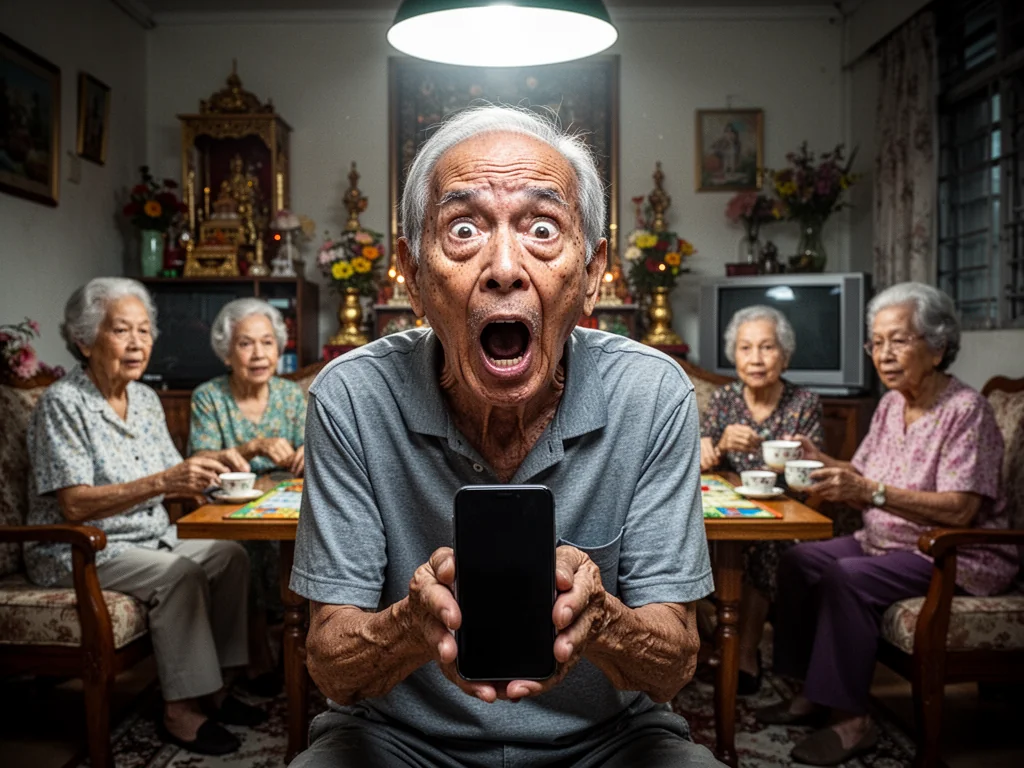 Senior Survived Japanese Occupation But Can’t Handle Dead iPhone