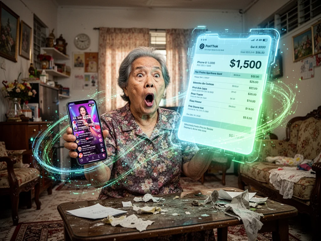 Local Auntie Shocked That 222GB Of Data Costs Money