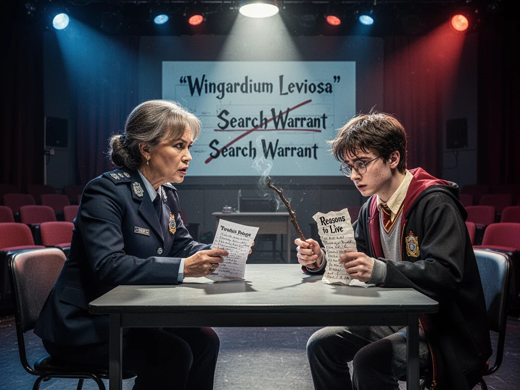 Mariska Hargitay To Investigate Why Harry Potter Is Fucking Depressed
